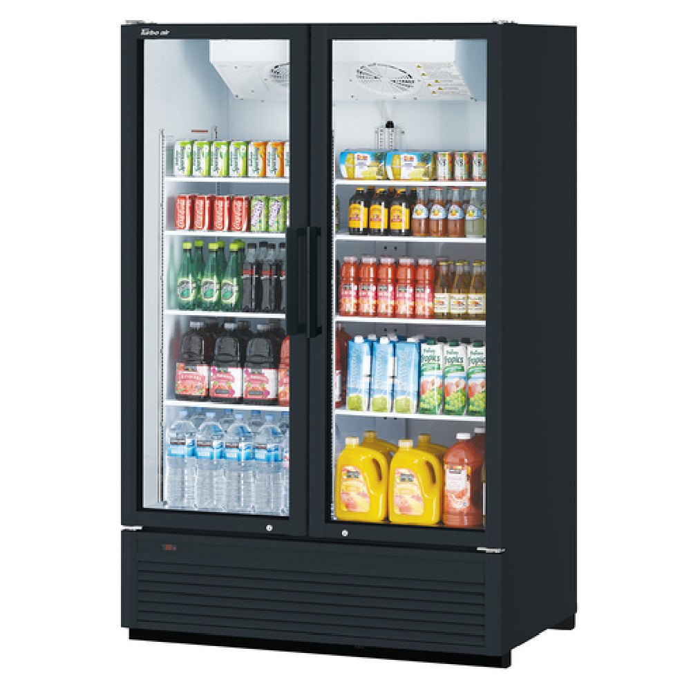 Turbo Air TGM-47SDH-N Super Deluxe Refrigerated Merchandiser Two-section 44.2 Cu. Ft.