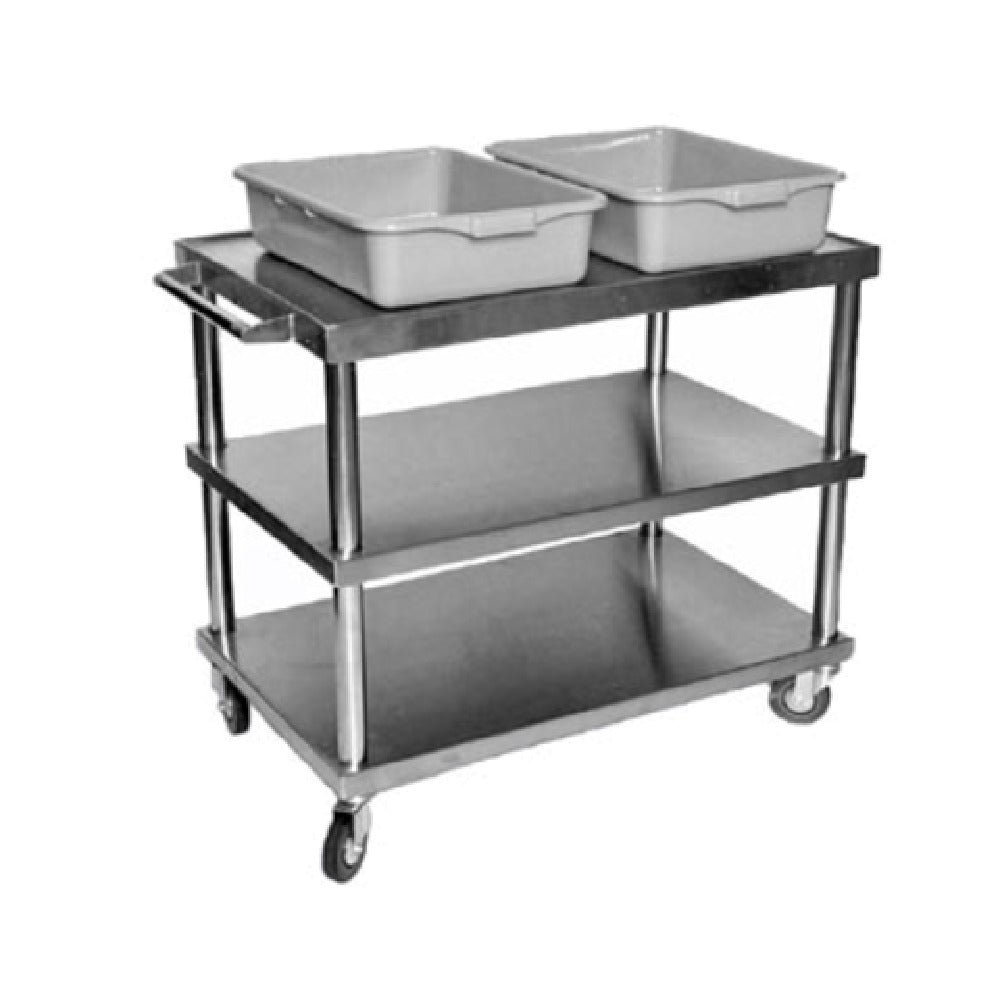 Klinger's Trading CS3LG-CART Utility Bus Cart Open Design 36"W X 23"D X 32-1/2"H