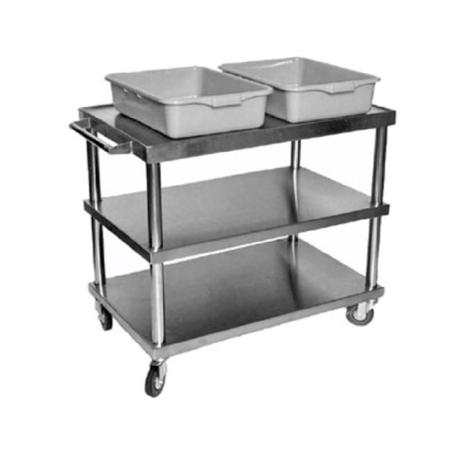 Klinger's Trading CS3LG-CART Utility Bus Cart Open Design 36"W X 23"D X 32-1/2"H