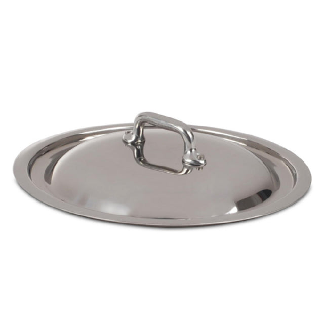 JB Prince S406 20 Mauviel M'Cook Pot/Pan Lid 8" Dia. Round