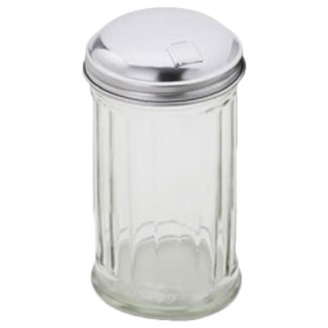 Royal ROY SP 12 GS - Sugar Pourer, 12 Oz., Paneled Glass Base