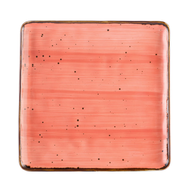 CAC China TUS-SQ16-CRL Tucson Plate 10"L X 10"W X 1/2"H Square