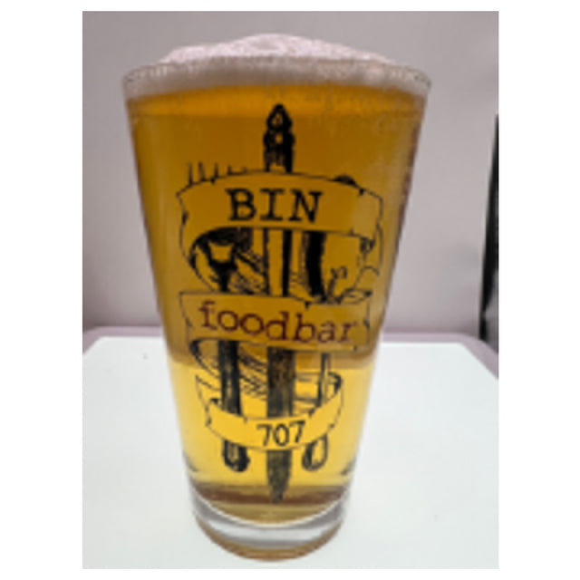 Buccaneer Container Corp 15141-DECO (Buccaneer) Mixing Glass 14oz (H 5-7/8" T 3-1/2" B 2-3/8" D 3-1/2")