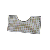 Perlick 62303SS Cutout Drip Tray Trough Surface Mount 19-3/4"W X 10"D