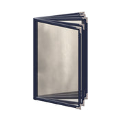 Risch TE-10V 5.5X8.5 Deluxe Clear Sewn Menu Cover 5-1/2" X 8-1/2" Booklet