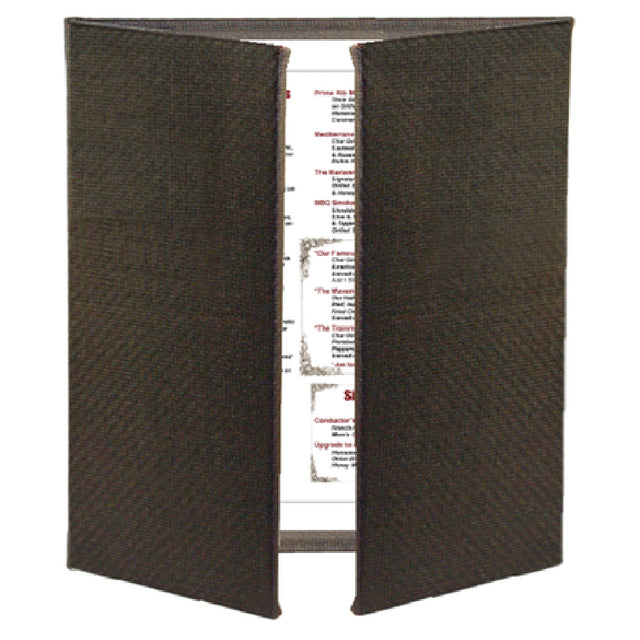 Menu Solutions WK155C Menu Cover Holds 4-1/4" 8-1/2"