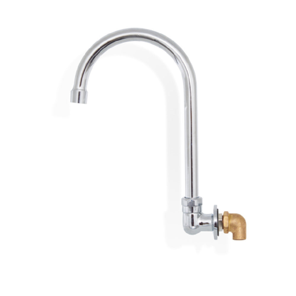 Steel Works Stainless SWFWO-6LL Replacement Faucet One Hole 6" Spout