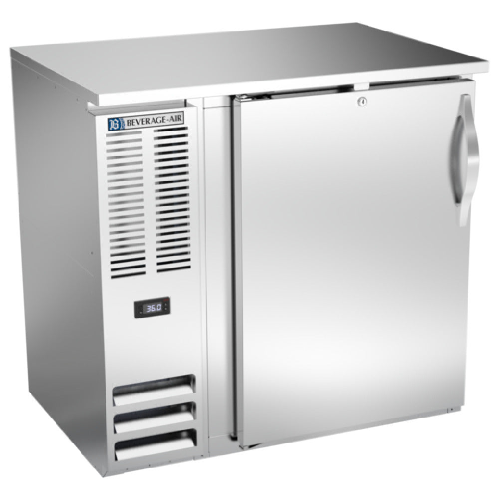 Beverage Air BBN36HC-S - Refrigerated Back Bar Storage Cabinet, One-section, 36"W X 26-3/8"D X 34"H