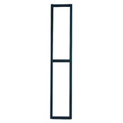 Quantum QTF70 Tip Out Bin Frame 70"H Black Powder Coated Finish Steel