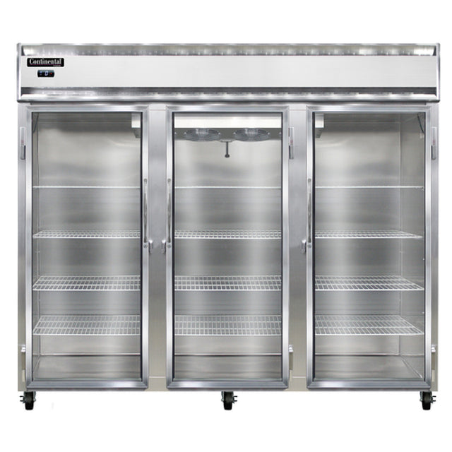 Continental Refrigerator 3FENSAGD Extra-Wide Freezer Reach-in 85-1/2"W