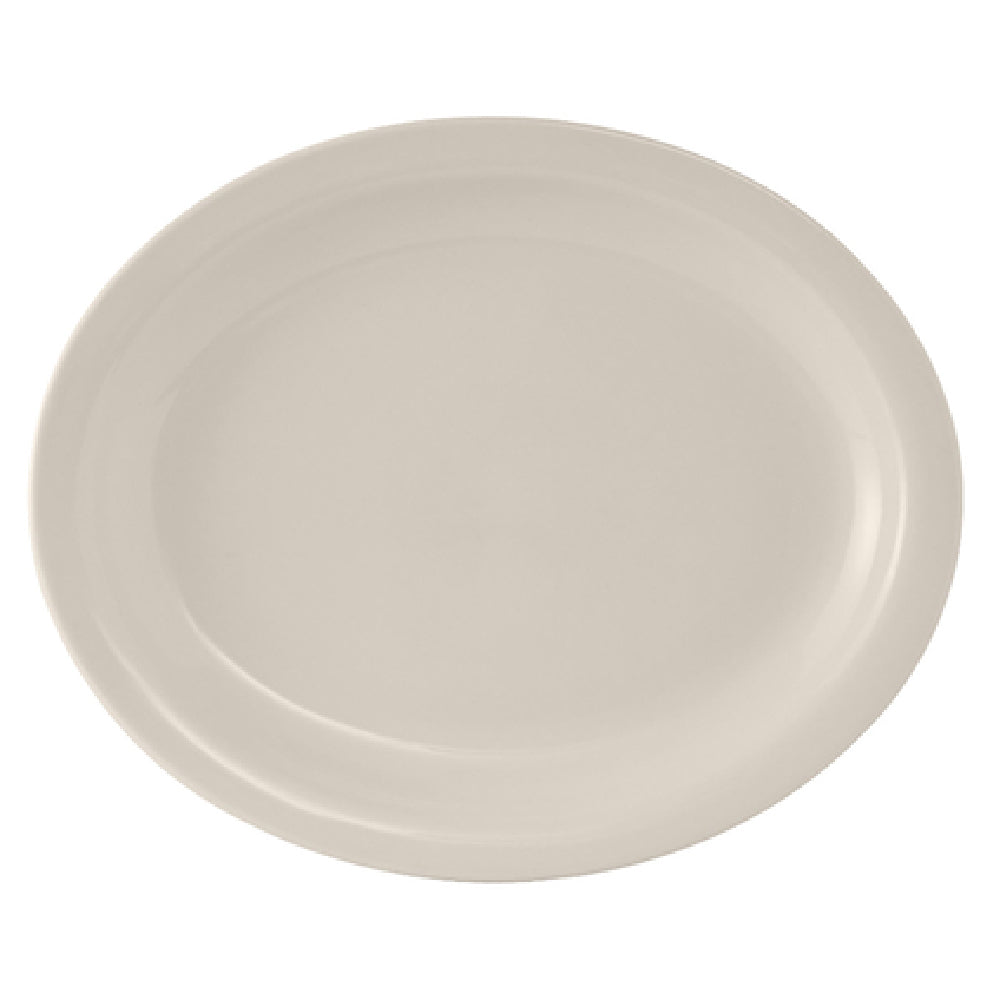 Tuxton TNR-041 Platter 8-1/2" X 6-7/8" Oval