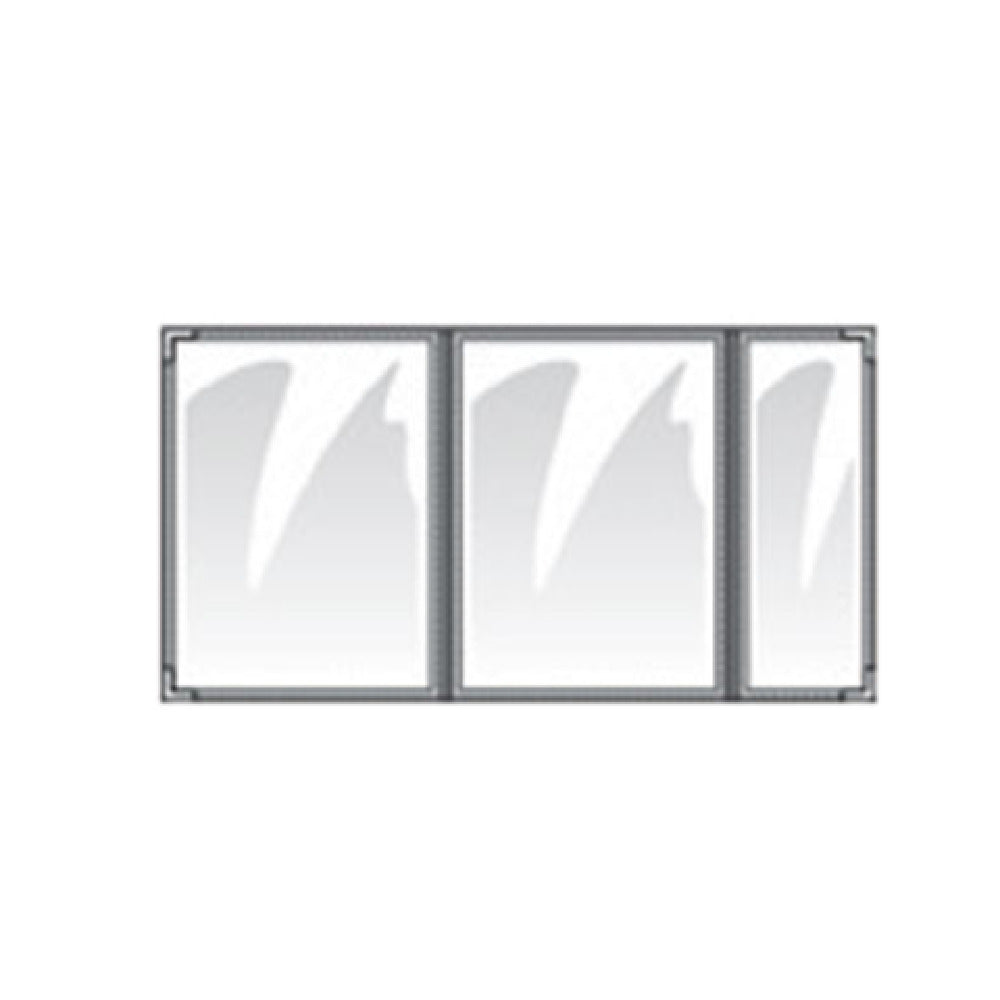 Risch TEDQ 8.5X14-LEATHERETTE Deluxe Sewn Leatherette Menu Cover (specify Color)