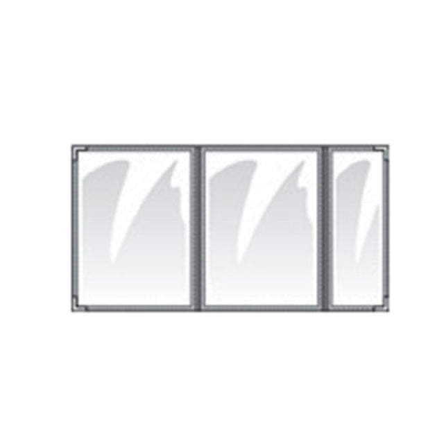 Risch TEDQ 8.5X14-LEATHERETTE Deluxe Sewn Leatherette Menu Cover (specify Color)