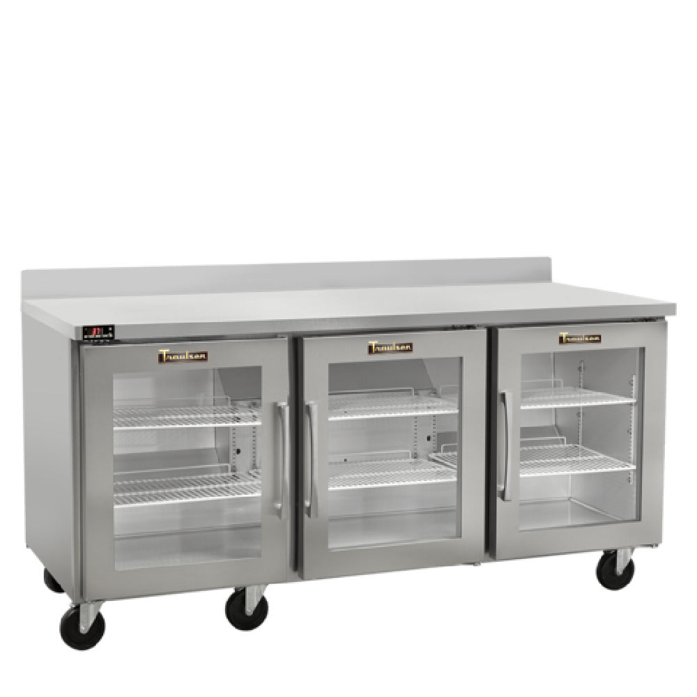 Traulsen CLUC-72R-GD-WTRRR - Dealer's Choice CLUC Series Compact Undercounter Refrigerator With Work Top
