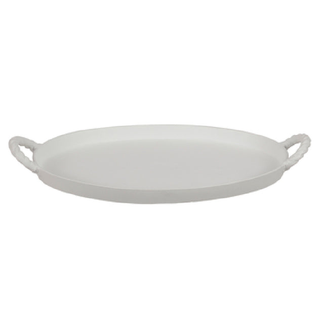 Bon Chef 80111RED Tray 16-15/16" X 11-7/16" X 1-5/8"H Oval