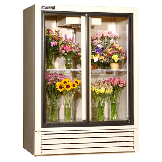 Powers Equipment FS52GDHC Floral Cooler Two-section 52"W