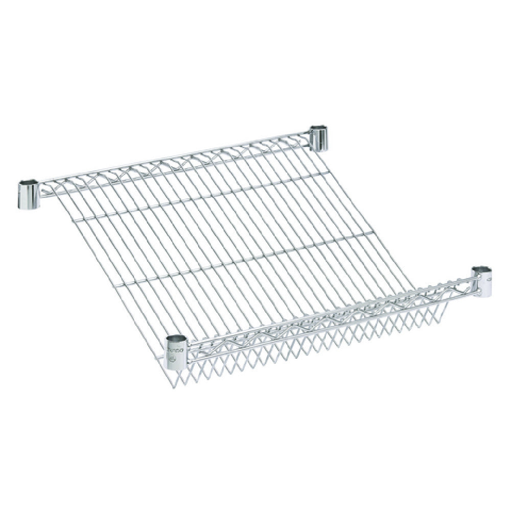 Hubert 148440 - Kratos Wire Shelf, 24"W X 18"D, 4" Slanted