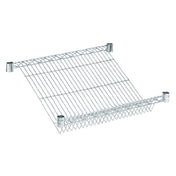 Hubert 148440 - Kratos Wire Shelf, 24"W X 18"D, 4" Slanted