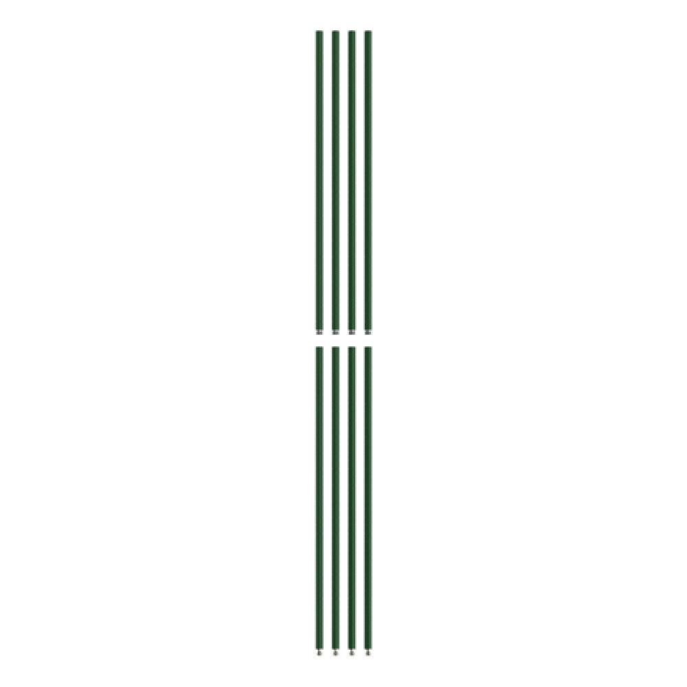 OlympicJ74TSPK-4PK Split Post 74" Stationary Green Epoxy Finish (4 Per Pack)