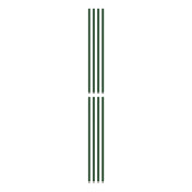 OlympicJ74TSPK-4PK Split Post 74" Stationary Green Epoxy Finish (4 Per Pack)