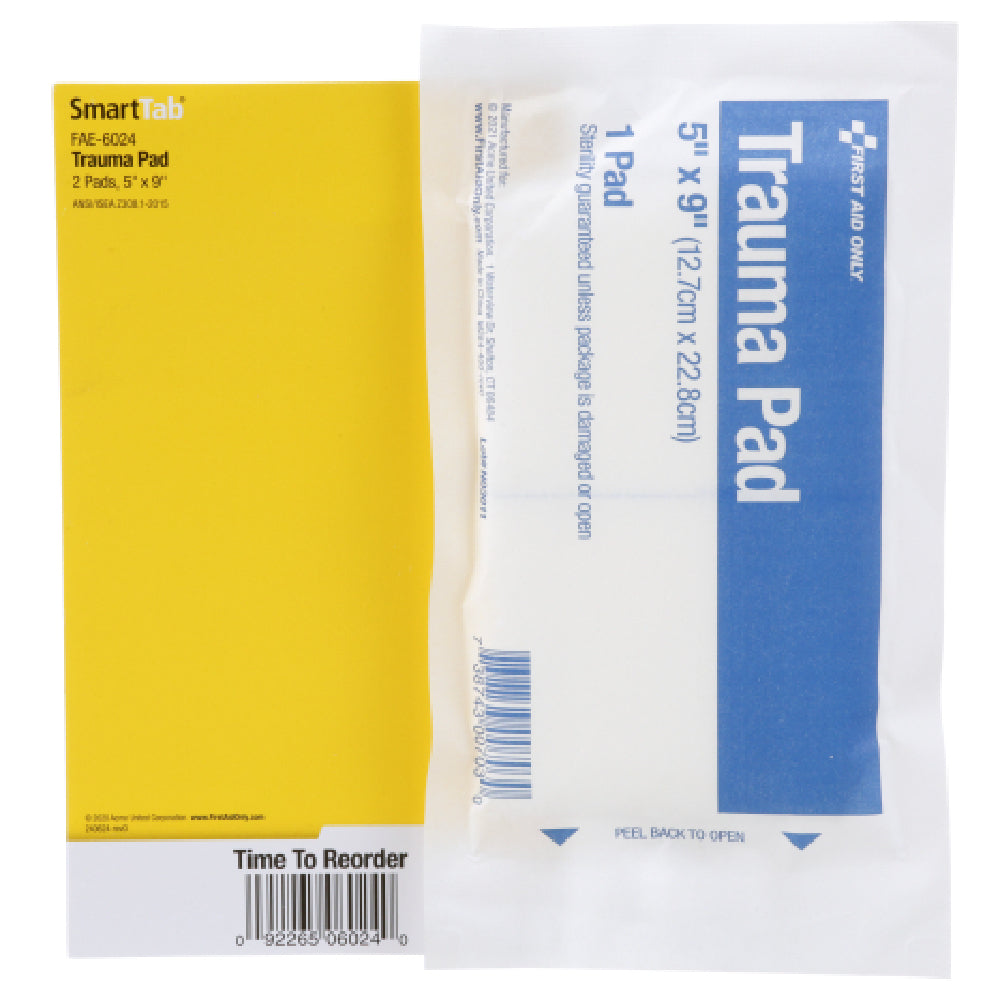 AllPoints 54091 9x5in Trauma Pads Sold By Box Of 2