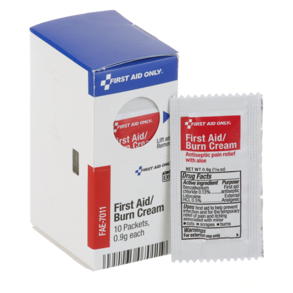 AllPoints 54093 First Aid Burn Cream Sold By Box Of 10