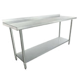 Empura EWT2B2472 - Work Table, 72"W X 24"D X 35"H, Economy Duty