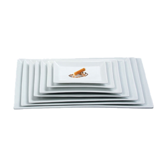 Yanco ML-208 Main Land Plate 8"L X 5"W Rectangular