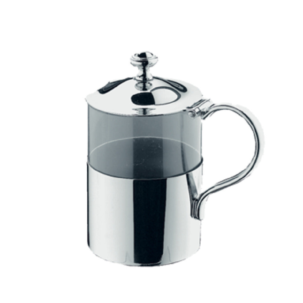 BauscherHepp 06.6965.6040 Mustard Pot 3-1/2"H. With Lid Glass Jar