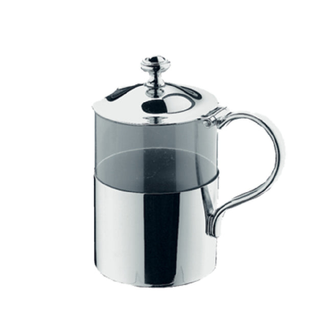 BauscherHepp 06.6965.6040 Mustard Pot 3-1/2"H. With Lid Glass Jar