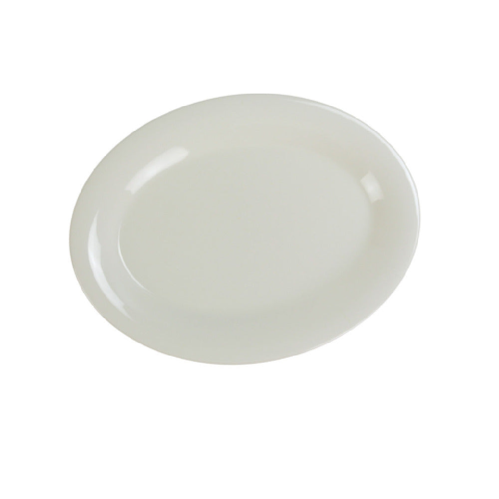 Yanco MS-209IV Milestone Platter 9-1/2"L X 7-1/4"W Oval
