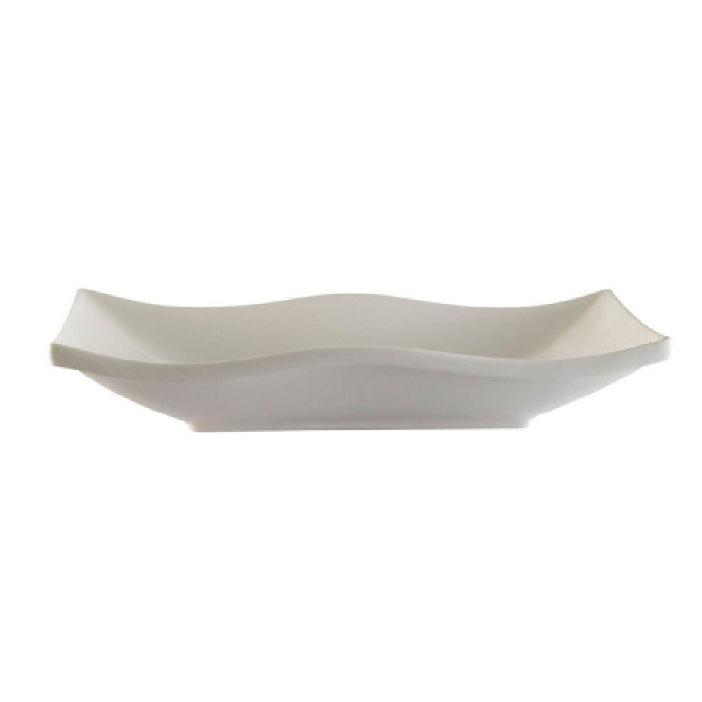 CAC China TOK-W24 Fashionware Platter 48 Oz. 14"L X 6-1/4"W X 2-3/8"H