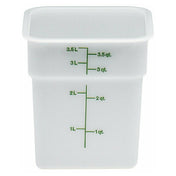 Cambro 4SFSP148 CamSquare® Food Container 4 Qt. 7-1/4"L X 7-1/4"W X 7-3/8"H
