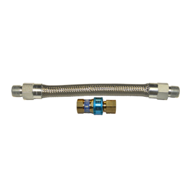 Dormont 1675BQ24 Dormont Braided Gas Connector Hose Assembly 3/4" Inside Dia.