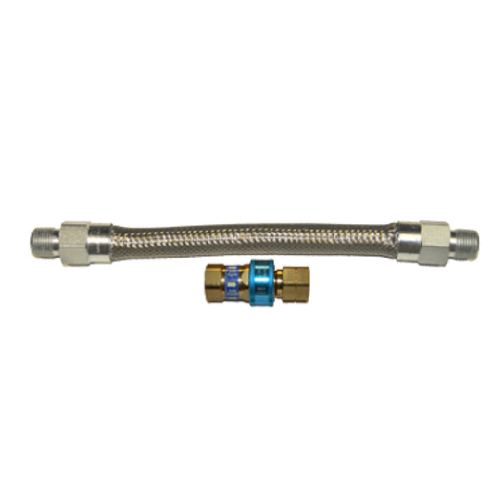 Dormont 1675BQ48 Dormont Braided Gas Connector Hose Assembly 3/4" Inside Dia.
