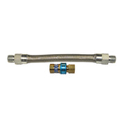 Dormont 1675BQ36 Dormont Braided Gas Connector Hose Assembly 3/4" Inside Dia.
