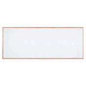 Aarco WOS48120 White Procelain Markerboard Wall Mount 120"W X 48"H