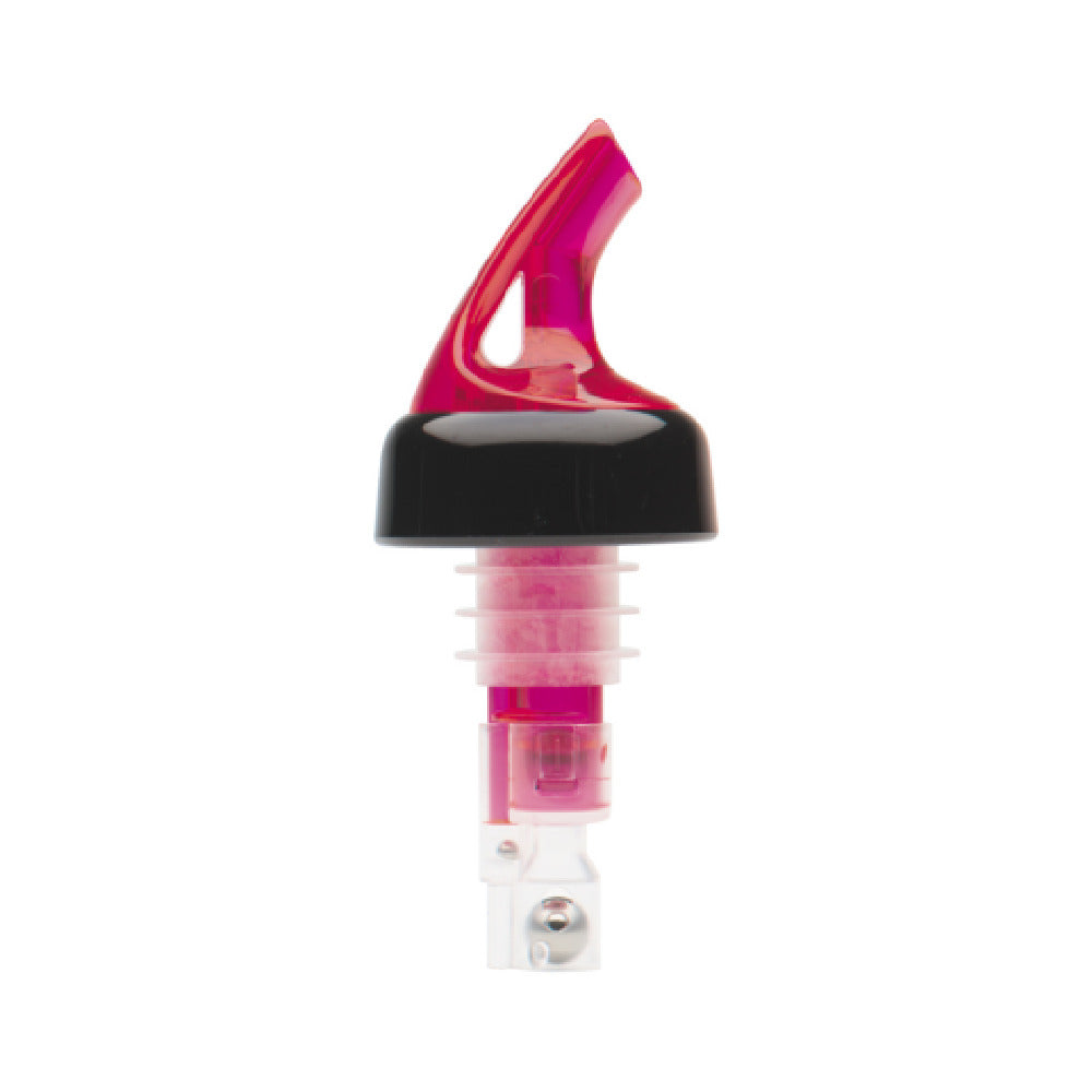 Bar Maid BMP-3100R-PKG Bar Maid 1Oz Premium Pourers Red