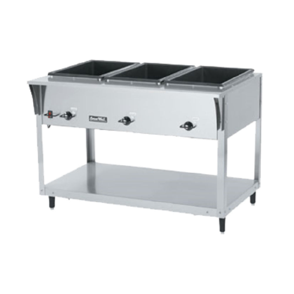 Vollrath 38217 ServeWell® SL-Hot Food Table (3) Well 46"W X 29-1/2"D X 34"H