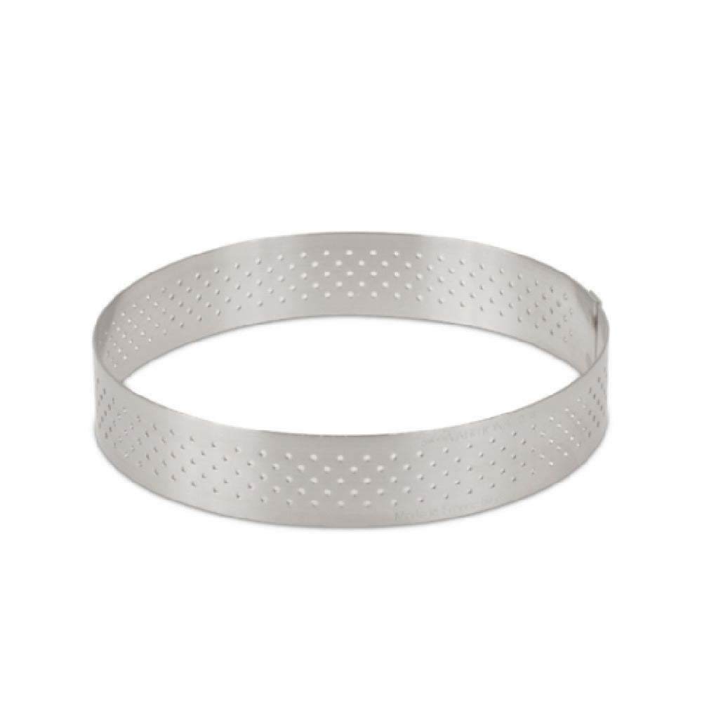 JB Prince M600 4 Valrhona Tart Ring 4" Dia. X 3/4" H Round