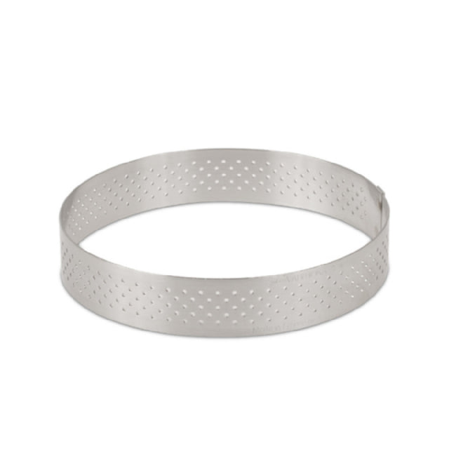 JB Prince M600 4 Valrhona Tart Ring 4" Dia. X 3/4" H Round