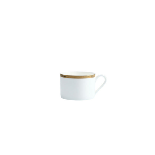 Fortessa RRP-GDAUPH-406 Dauphine Gold Band Pedestal Tea/Coffee Cup 7 Oz. (.21lt)