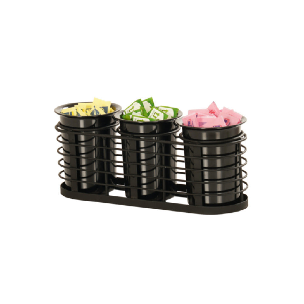 Cal-Mil 23751-3-13 Madison 3 Jar Holder 12.5"W X 4.5"D X 9"H Fits Cal-Mil 1017 Cylinders