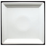 Fortessa 3354712 Accentz Square Plate 9.25" (23.5cm) Dishwasher Safe