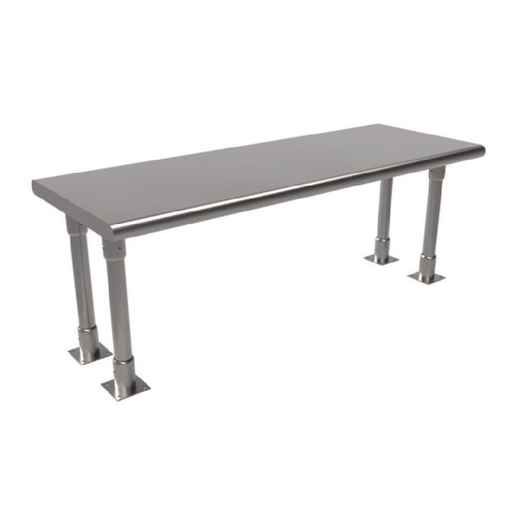 BK Resources BK-OSS-1848BN Single Overshelf Table Mount 48"W X 18"D