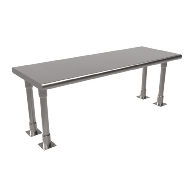 BK Resources BK-OSS-1848BN Single Overshelf Table Mount 48"W X 18"D