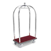 Forbes Industries 2522-PDT Birdcage® Luggage Cart 2" Dia. Tubular Superstructure