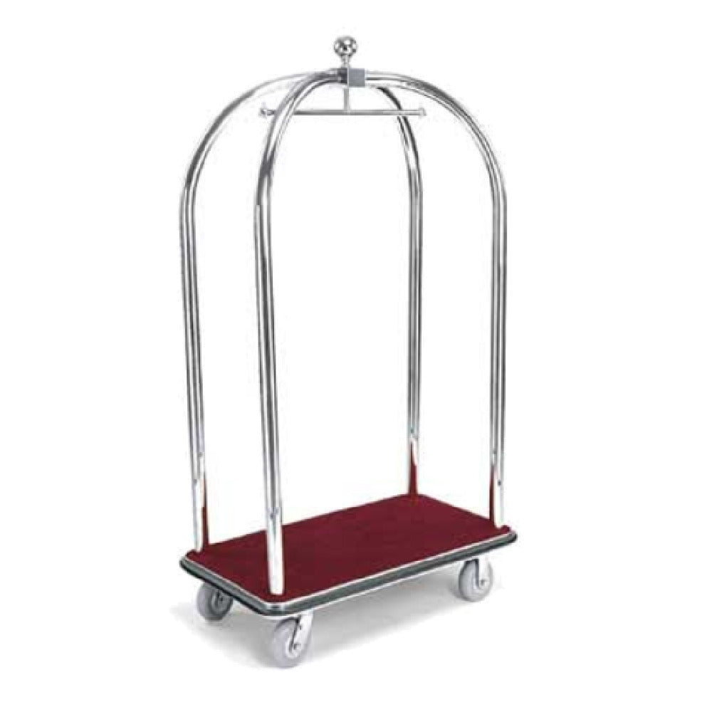 Forbes Industries 2522-SS Birdcage® Luggage Cart 2" Diameter Tubular Superstructure