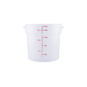CAC China FS2P-18T Food Storage Container 18 Qt. Round