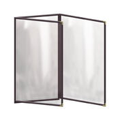 Risch TET 8.5X14-LEATHERETTE Deluxe Sewn Leatherette Menu Cover (specify Color)
